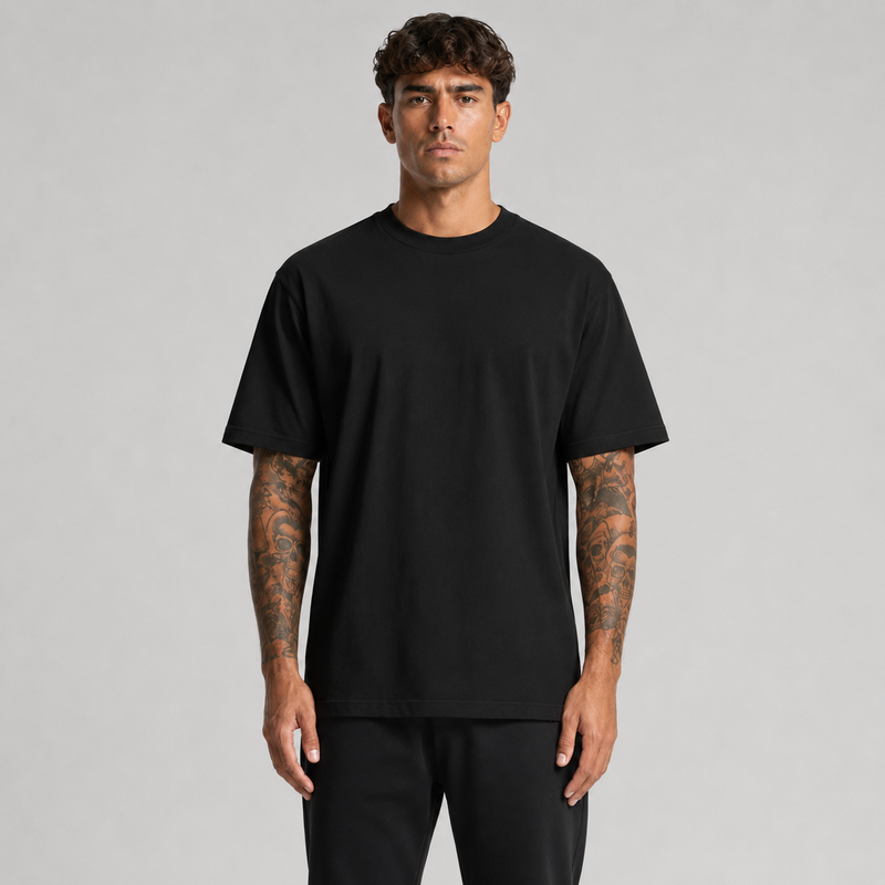 Boxed Tee Black